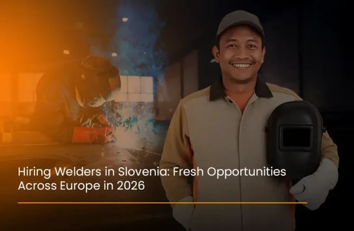 Welder jobs in Slovenia, representing 2026 European job opportunities with Quickplus Recruitment.