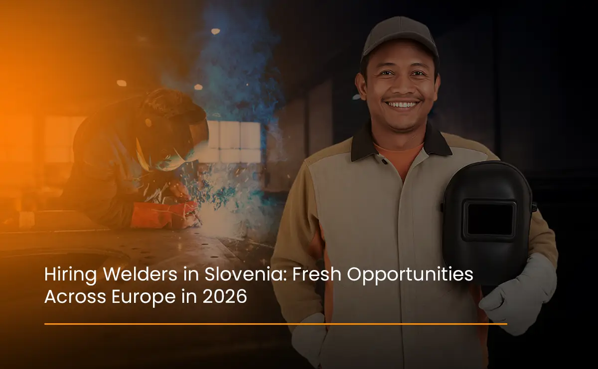 Welder jobs in Slovenia, representing 2026 European job opportunities with Quickplus Recruitment.