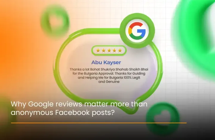 Why Google reviews are more reliable than anonymous Facebook ones.