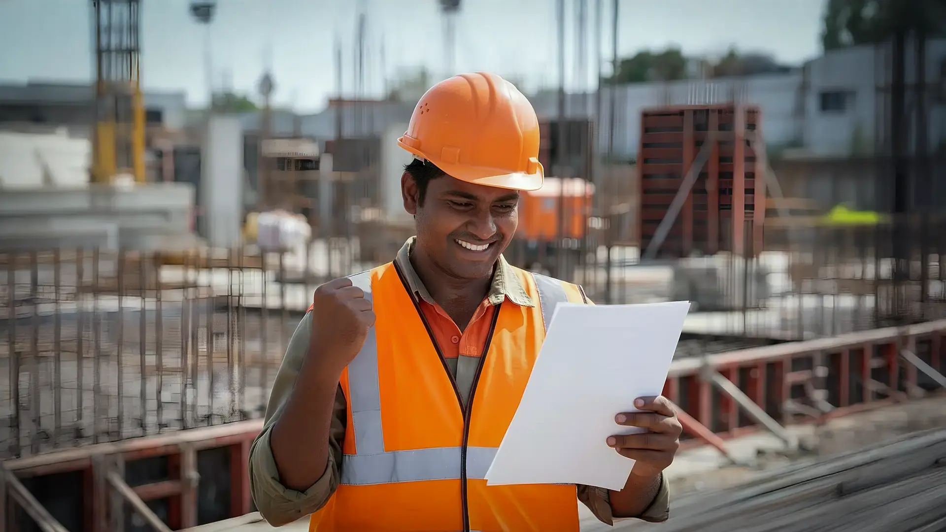 Professional consultant assisting international candidate with European work permit application, symbolizing guaranteed visa support with money-back promise.